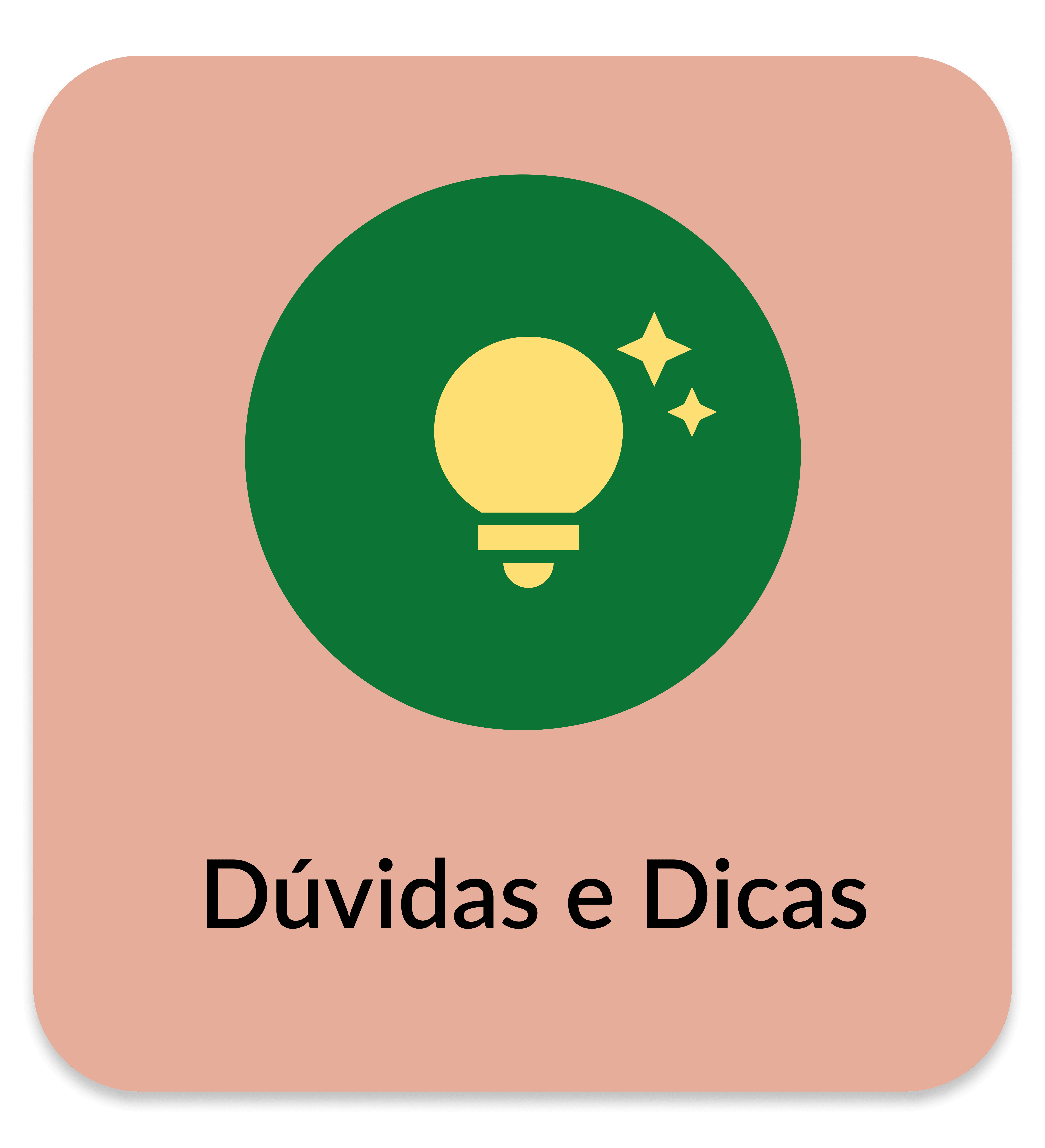 Dúvidas e dicas